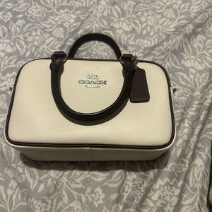 Coach White and Black Women's Bag